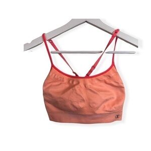 Champion Peach Athleisure Work Out Sports Bra